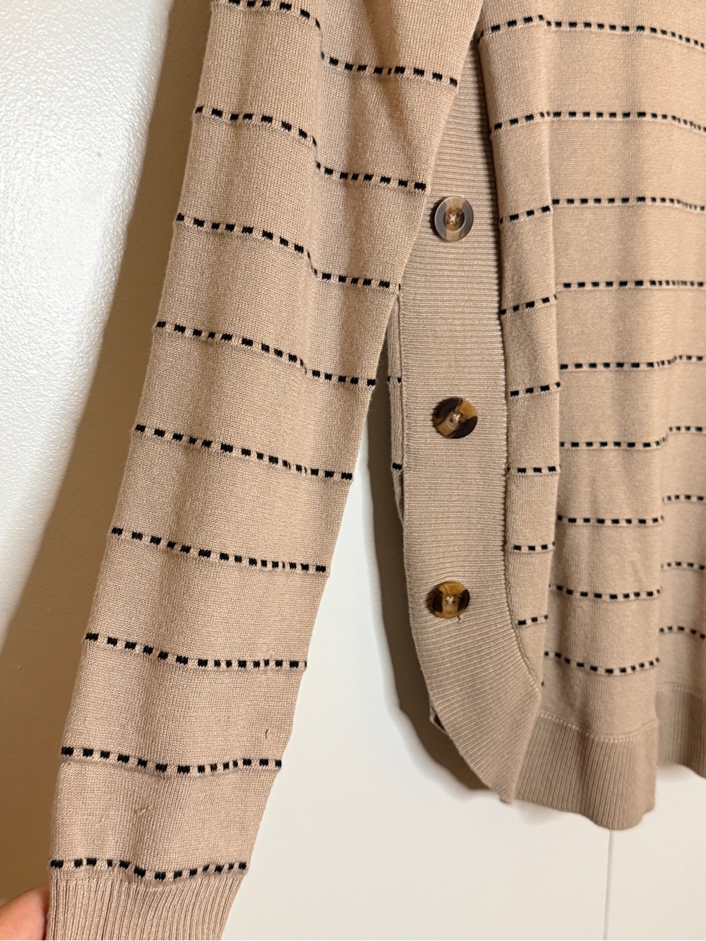 Lety & Me December Side Button Detail Sweater - Picture 3 of 5